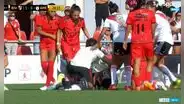 Jugadora de River Plate sufrió convulsiones en partido amistoso ante América de Cali