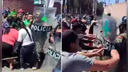Tacna: PNP reprimió violentamente a manifestantes que rechazan presencia de Dina Boluarte