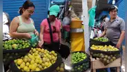 ¡Hasta 3 por 2 soles! Precio del limón continúa en aumento y genera preocupación en Chiclayo