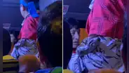 Hombre sorprende a usuarios tras subir al bus con una serpiente: “Protégeme, Señor, con tu espíritu”