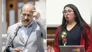 Héctor Valer discrimina y terruquea a Ruth Luque en sesión de Comisión de Ética