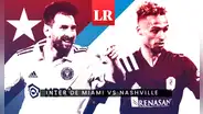 Lionel Messi con Inter Miami vs. Nashville SC EN VIVO: hora, apuestas y canal del partido de MLS
