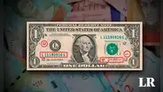 Este es el billete de 1 dólar, conocido como 'arcoíris', que puedes vender por más de Bs. 87 billones