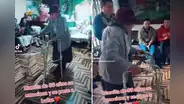 Sorprenden con serenata a mujer de 88 años que camina con andador y deja en shock al bailar