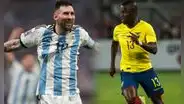 Argentina vs. Ecuador por las Eliminatorias 2026: ¿cuándo, fecha y dónde ver EN VIVO?