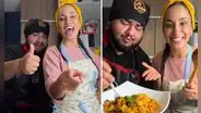 Nelly Rossinelli y 'Gordichef' sorprenden juntos con receta y usuarios reaccionan: “El cuarto jurado”