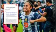 Comisión Disciplinaria suspende a Sandy Dorador a 2 días de la final ante Universitario