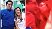 ¡AMPAY! Vanessa Terkes fue ampayada en concierto de reguetón con alcalde de SMP