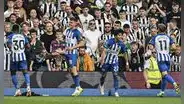 Brighton de Estupiñán goleó 3-1 al Newcastle de Almirón en la Premier League