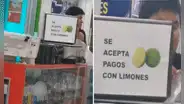 Negocio acepta limones como medio de pago: “El limón es la nueva moneda del Perú”