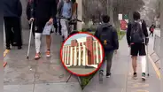 Estudiante de la UNI asiste en muletas al primer día de clases ¿Cómo lo logró?