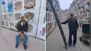Los guardianes de El Ángel: la historia de los hermanos que llevan más de 40 años cuidando el cementerio