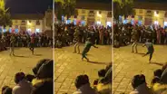 Cómico ambulante imita 'pasito' de Ke Personajes y desata carcajadas en Cusco: “Quiere ir al baño”