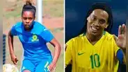 Miche Minnies: ¿quién es la futbolista que se volvió viral por su sorprendente parecido con Ronaldinho?