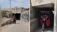 Así es el túnel secreto que cruza la Panamericana Norte en Los Olivos y pocos conocen