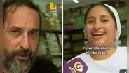 'Loco' Wagner visita a la 'Herbolaria' en su negocio y ella lo trolea: "No vendo esa hierba"