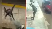 San Miguel: separan a sereno que golpeó a mujer en plena vía pública