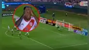 Andy Polo sacó un derechazo y casi marca desde fuera del área el 1-0 de Perú ante Paraguay