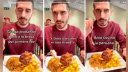 Extranjero prueba POLLO A LA BRASA de Perú y queda fascinado: "Lo comería toda mi vida”