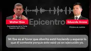 Eduardo Arana habría coordinado "favor" con Walter Ríos en proceso judicial, según audio inédito