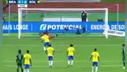 Neymar falla desastroso penal tras dar varios saltitos contra el arquero de Bolivia