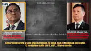 César Hinostroza sobre Eduardo Arana en audio: "Es un gran hermano, con él tenemos que estar"