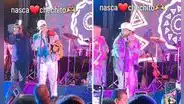 "Lo intimidan": Chechito recibe inesperados regalos de fans en concierto en Nasca