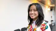 Esmeralda, la escolar que alerta al mundo sobre el cambio climático