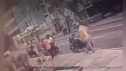 Miraflores: hombre intentó prender fuego a sereno en vía pública