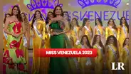 Miss Venezuela 2023: mira AQUÍ a las 25 candidatas con sus bandas oficiales
