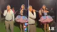 Yarita Lizeth coquetea en pleno escenario con cantante de cumbia: “¿Estás soltero todavía?”