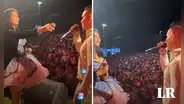 Yarita Lizeth olvidó letra de canción en presentación con cantante de cumbia: “Se pusieron nerviosos”
