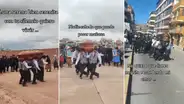 ¡Nuevo negocio en Juliaca! Funeraria brinda escolta de bailarines para cargar a fallecidos