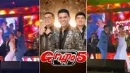 ¿Cómo es una boda con el Grupo 5?: pareja disfrutó de su fiesta con la orquesta norteña