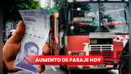 Aumento de pasaje en transporte público 2023: revisa AQUÍ las nuevas tarifas oficiales
