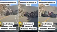 ¡Imprudencia! Conductor comete riesgosa maniobra que pudo ocasionar accidente en Arequipa