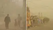 ¡Tormentas de arena en Pisco! Reportan fuertes vientos en la región de Ica