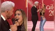 Milett Figueroa le canta a Tinelli y lo invita a Machu Picchu: "Estás fallando, Marcelo, eres muy obvio"