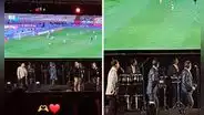 ¡Dos por uno! Transmitieron partido Perú vs. Brasil en pleno concierto: “Qué buen servicio”