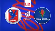 Los Cóndores vs. Samoa EN VIVO: ¿a qué hora y dónde ver el partido de Chile por el Mundial de Rugby 2023?