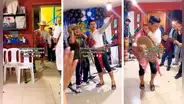 Joven celebra cumpleaños a ritmo de carnaval cajamarquino y se lleva los aplausos