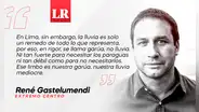 Ensayo sobre la garúa, por René Gastelumendi