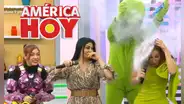 Janet Barboza se ‘indignó’ cuando le lanzaron talco en ‘América hoy’: “Esto no puede pasar”