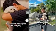 Venezolano que dejó a su perrita para cruzar la frontera de EE. UU. tuvo una gran sorpresa: “Me emocioné”