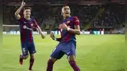 Barcelona es nuevo líder de LaLiga: victoria 5-0 sobre Betis en el Olímpico de Montjuic