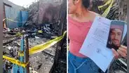Puente Piedra: mujer denuncia que su pareja quemó la casa donde ella vivía con sus hijos