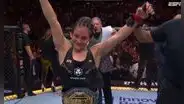 Alexa Grasso empató con Valentina Shevchenko y retuvo el cinturón de peso mosca en la UFC