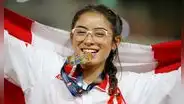 Cayetana Chirinos impuso récord y ganó la medalla de oro en Iberoamericano de Atletismo Sub-18