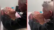 Adulto mayor se despide de su esposa luego de 73 años de matrimonio: “Por allá nos vemos”