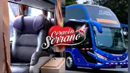 Corazón Serrano presenta moderno bus: "Hemos tenido que romper el 'chanchito'"